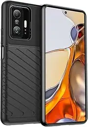 [YukeTop] Cover for Oppo A96 5G Case, Soft TPU, Drop-Proof, Shock-Proof, Protective Cell Phone Cover for Oppo A96 5G.(Black)