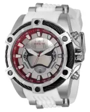 Invicta Star Wars Captain Phasma Men's 52mm Limited Ed Chronograph Watch 37207