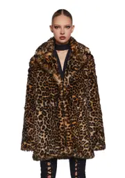 [Current Mood] Hunt You Down Leopard Sherpa Jacket