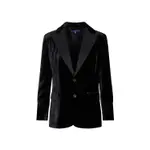 [Ralph Lauren Collection] Ralph Lauren Collection-Black Walker Viscose Blazer-Donna 6 US