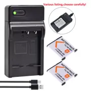 Battery NP-BN1 /Charger For Sony Cyber Shot DSC-QX10 DSC-QX30 DSC-QX100 DSC-TF1