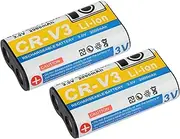2 Packs 3.0v 2000mah Replacement Battery for CR-V3 CRV3 for Kodak EasyShare 310 330 340 360 533 Zoom C643 Zoom