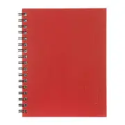 Spirax 511 Hard Cover Book Red S/O Pk5
