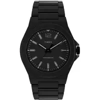 在飛比找momo購物網優惠-【TIMEX】天美時 風格系列 簡約率性手錶(黑 TXTW2