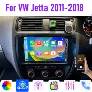 9'' For VW Jetta 2011-2018 Wireless CarPlay Android auto head unit car radio AM