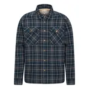 Mountain Warehouse Mens Pinn Flannel Borg Lined Shirt