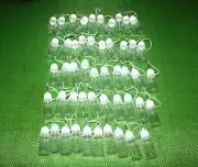 US 50-Pack 5/10ml Reuse Needle Tip Glue Applicator Squeeze Bottle - Clear
