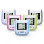 Portable Wrist Automatic Blood Pressure Monitor LCD Digital Pulse Counter 5Color