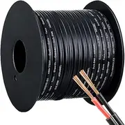 Giantz 2.5mm Twin Core Wire Electrical Cable Extension Wires Strip Outdoor Extension Lead Waterproof 30m Car 450V 2 Sheath Insulation for Automotive Caravan Lighting Home Power System