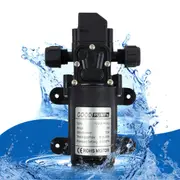 12V Water Pump 6L Min 70W 130PSI Self-Priming Caravan Camping