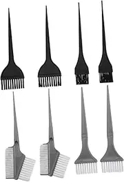 Vaguelly 8pcs Hair Dye Brush Professional Hair Color Applicator Kit with Tint Comb Flexible Brushes for Salon Spa