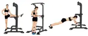 Pull Up Tower Chin Up Pull Up Bar Push Knee Raise Gym Station NO CHINA SELLER