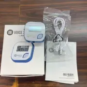 GolfBuddy GB Voice 2S + Talking GPS Golf Rangefinder Blue/White Compact Golf NEW
