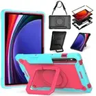 Case For Samsung Galaxy Tab S10 FE 5G S9 S9+ A9+ Rotating Stand Shockproof Cover