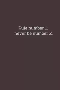 在飛比找博客來優惠-Rule Number 1 Never Be Number 