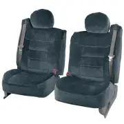 BDK Velour Fabric 2-Pack Front Seat Covers for Pick-Up Trucks, Trucks, Vans w...