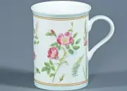 STECHCOL PINK FLORAL Bone China CAN Mug