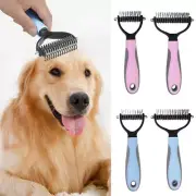 Dog Comb Hair Remover Undercoat Brush Cat Rake Knotted Comb Dog Supplies Pet.