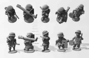 ToonKrieg #18C-1020 German Tank Hunters