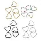 Heart Shaped Hoop Earrings Piercing Hoop Helix Earring Nose Studs
