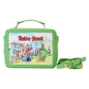 Officially Licensed Loungefly Robin Hood 1973 Lunchbox Printed Crossbody Bag