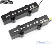 Wilkinson Premium WBJ5 5-String AlNiCo V Neck & Bridge Pickups for Jazz Bass JB