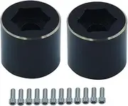 Modification Accessories Brass Hex Wheel Widening Adapter for 1/10 RC Crawler Axial SCX10 TRX4