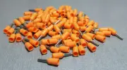 25/50/100Pcs E7506 20AWG 0.75mm² ORANGE Insulated Ferrule Bootlace Terminal