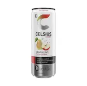 ⚫️ New Celsius Live Fit Sparkling Fuji Apple Pear Essential Energy Drink (1 Can)