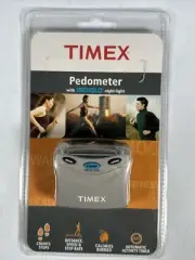 2004 Timex | Pedometer with Indiglo Night light | Count Steps Calories Distance