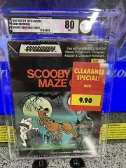 1983 Intellivision Scooby Doo's Maze Chase Graded VGA 80 NM Sealed