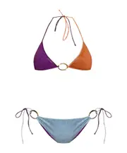 MULTICOLOUR Two-piece swimsuit S,L,M Blue