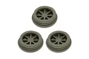 3PK Pullman Advance Commander PV900 & PL950 Blower Cap for Vacuum Cleaner Black