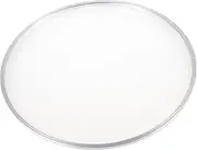 BIUDECO 10 ' Universal Drum Skin Noise Reduction Jazz Drum Head Light Weight Pet Film Head for Set White