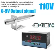 0-5V 110V Non-contact Infrared Thermometer Sensor Temperature Tool W/Controller