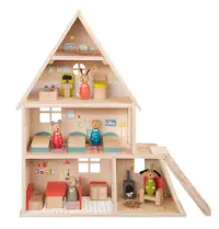 在飛比找誠品線上優惠-Moulin Roty歡樂家庭木製玩具組