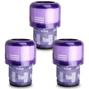 3 Pack Vacuum Filters Replacement Parts Compatible with for V11 V15 Vacuums, Compare to Part 970013-02