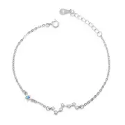 Solid 925 Sterling Silver Constellation Bracelet