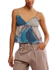 Free People Alix Printed Tank Top