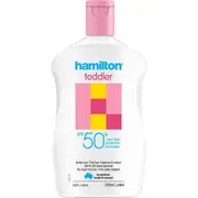 Hamilton Sunscreen Baby & Toddler Lotion SPF50 250ml