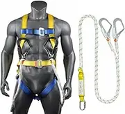 Safety Harness Fall Protection Kit, Construction Full Body System JO-2