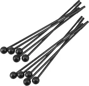 EXQUIMEUBLE 10pcs Boys and Girls Drumsticks Toy Drumsticks for Toddlers Musical Toys Long Handle Plastic Drum Mallets Set