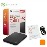 在飛比找蝦皮購物優惠-Segate Backup Slim Plus 500GB 