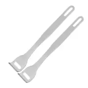 Reduce Bad Breath Scraper Metal Coating Oral Brush