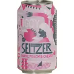Bodriggy Iggy White Peach and Cherry Seltzer 355ml