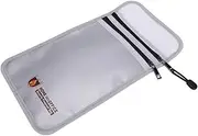 UTHCLO Secure Document Bag Fireproof File Holder Loop Flap for Office School Travel