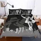 Black Suit Jackson 3D Print Duvet Quilt Doona Covers Pillow Case Bedding Sets