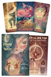 CIRQUE DU TAROT KIT Deck Card Book Set witch Circus Fantasy Art oracle cards