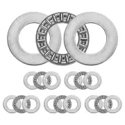 6 Sets AXK1730+2AS Thrust Needle Roller Bearings 17x30x4mm, P5 (ABEC 5)