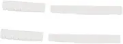 UPKOCH 2sets Ox Bone Nut Replacement for Classical Guitar Bridge Accessories and Smooth Finish for Home Music Shops and Guitar Enthusiasts White